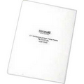 Clear Single Sheet Protector w/ Top & Side Opening